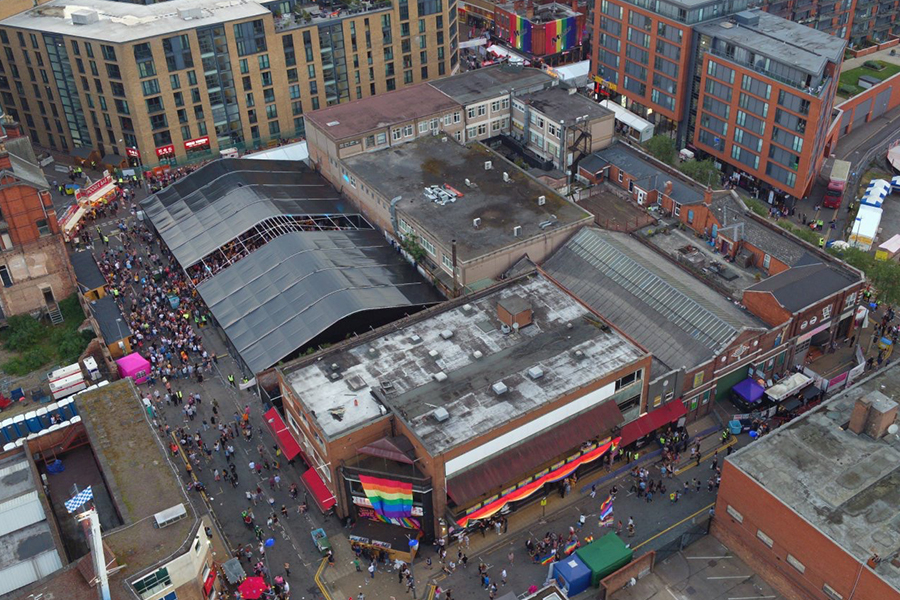 Birmingham Pride Marquee