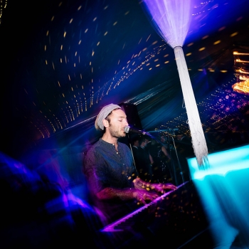 Black out lining marquee