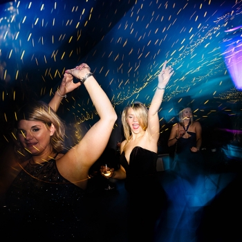 Black out lining marquee