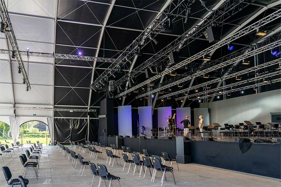 Igloo Structure for Edinburgh International Festival