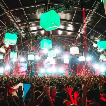 Festival Marquee and staging