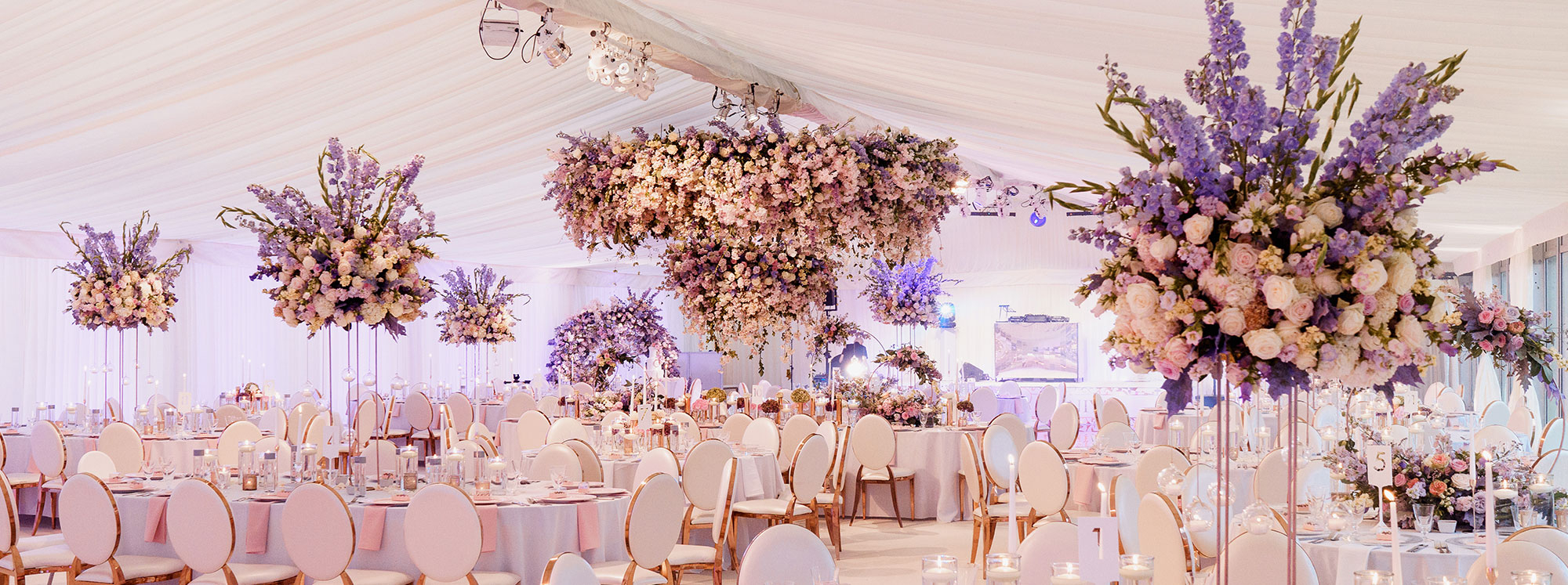 Floral Wedding Marquee