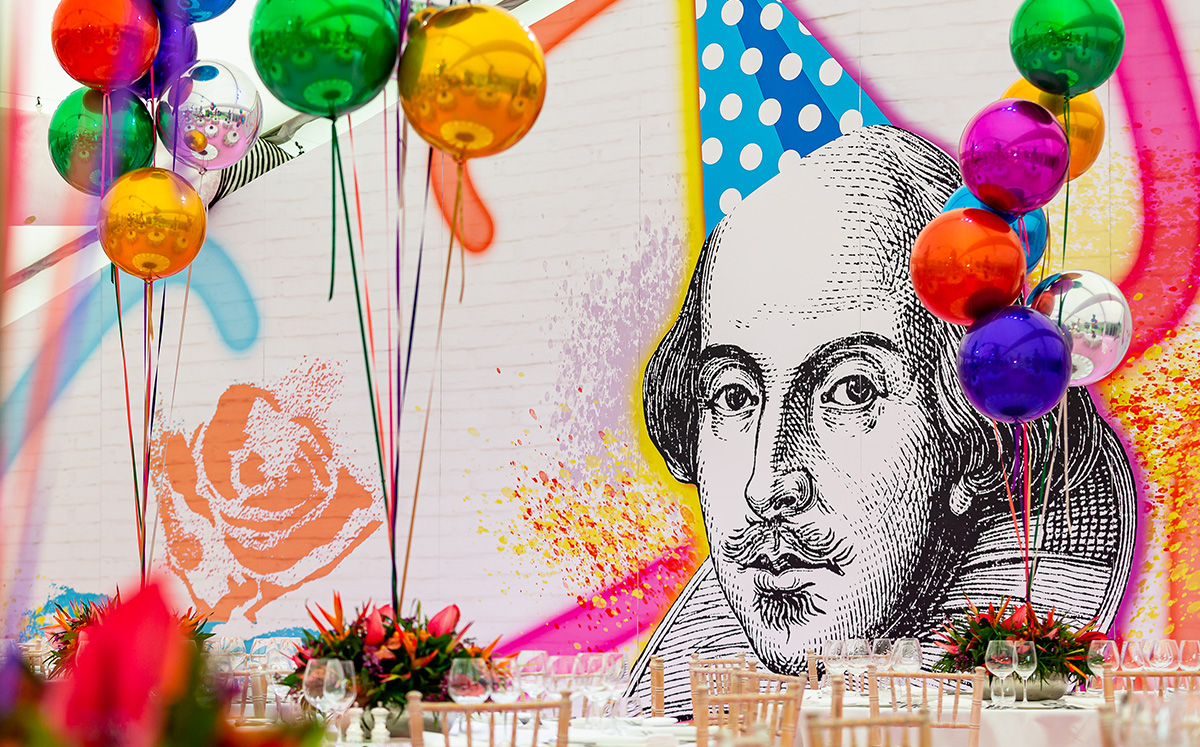 Premium Marquee Shakespeare's Birthday