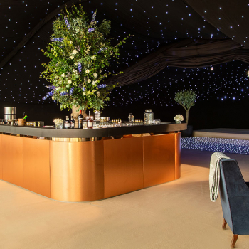 Luxury Wedding Marquee and bar