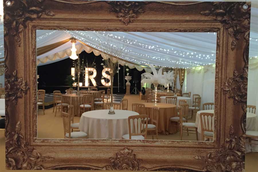 corporate christmas party marquee