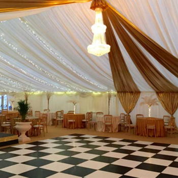corporate Christmas party marquee