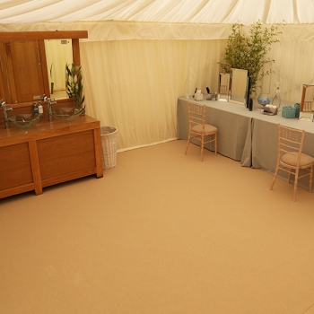 Wedding Marquee Bathroom