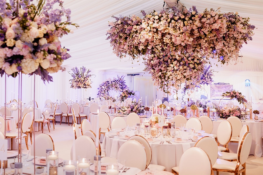 Luxury Floral Wedding Marquee
