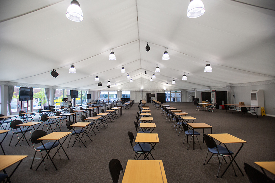 Plymouth University Temporary Structure Marquee