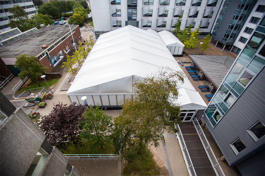 Medical Centre Temporary Structure Marquee