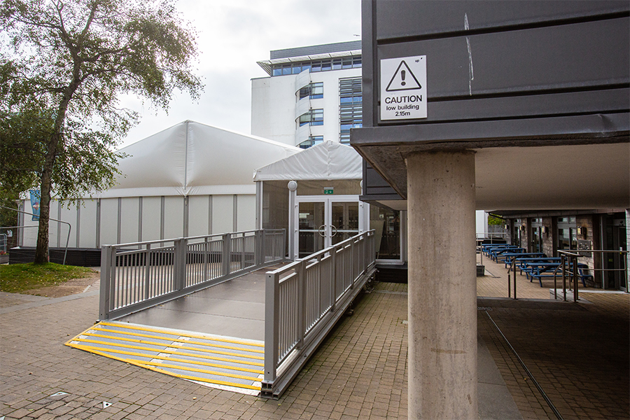 Plymouth University Temporary Structure