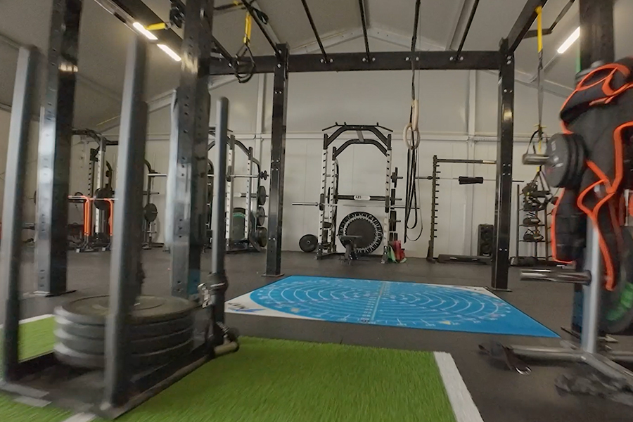 Temporary Gymnasium for Plymouth Argyle