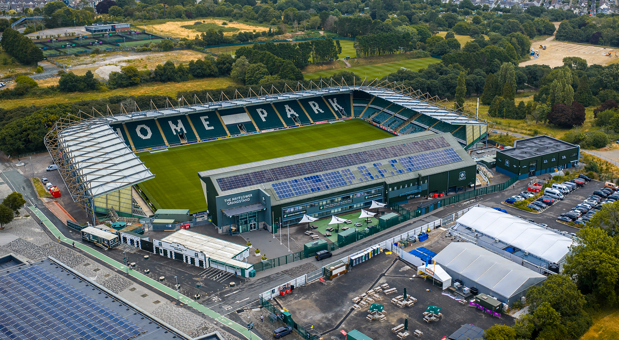 Temporary Gymnasium for Plymouth Argyle