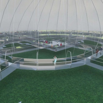 Temporary Marquee Visitor Centre