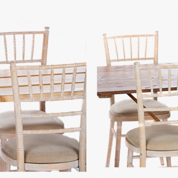 Chivari Chairs and Tables