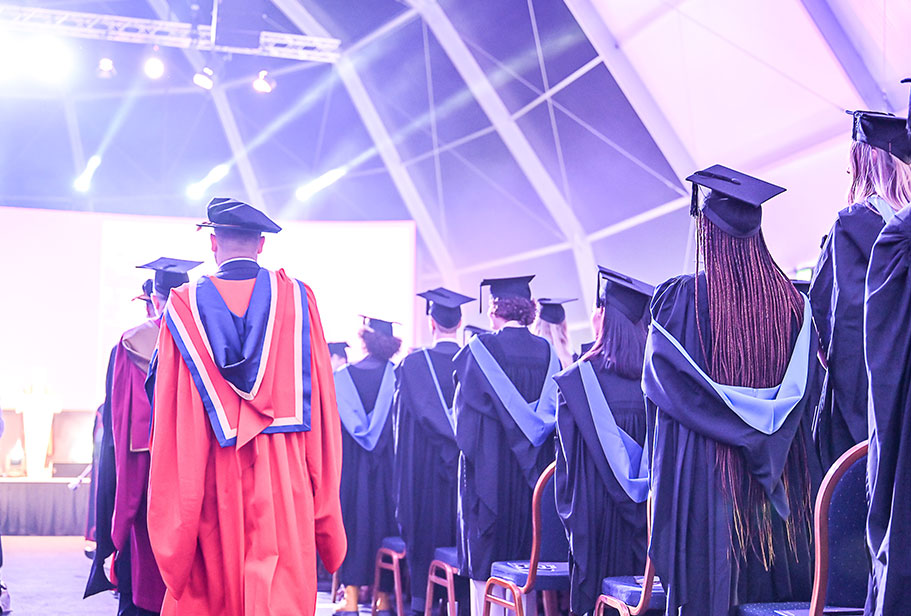 Igloo marquee University of Warwick Graduation