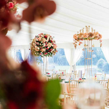 ragley hall Warwickshire vogue luxury events luxury wedding marquee