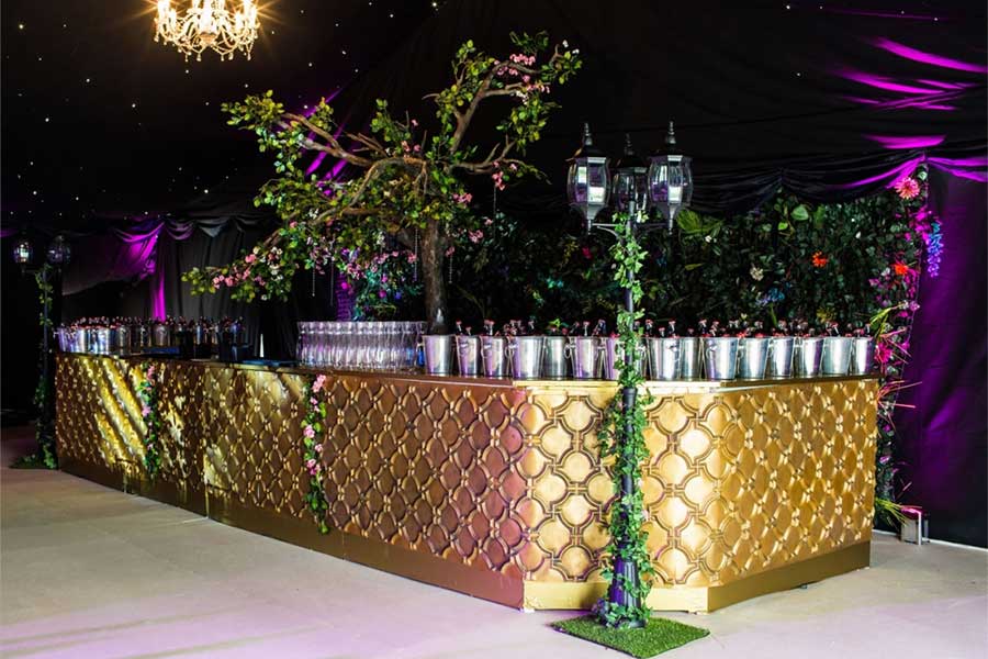 ragley hall luxury marquee wedding mazevents enchanted garden weddingreception