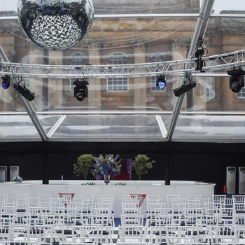 BLENHEIM PALACE dining marquee palace Red arrows party wedding