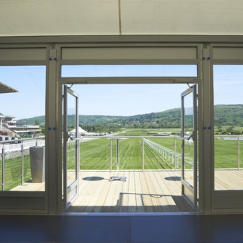 Cheltenham Racecourse marquee