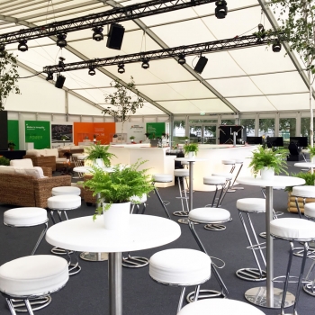 Force India event marquee by Fews Marquees