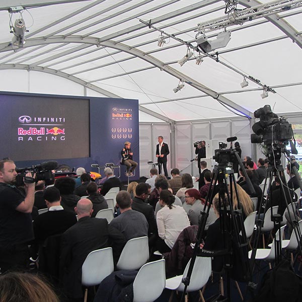 Red Bull Racing marquee