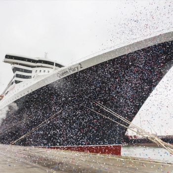 Fews Marquees were invited to build a bespoke marquee for Cunard
