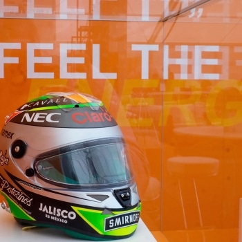 Force India helmet