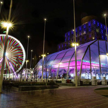 ice rink marquee Birmingham